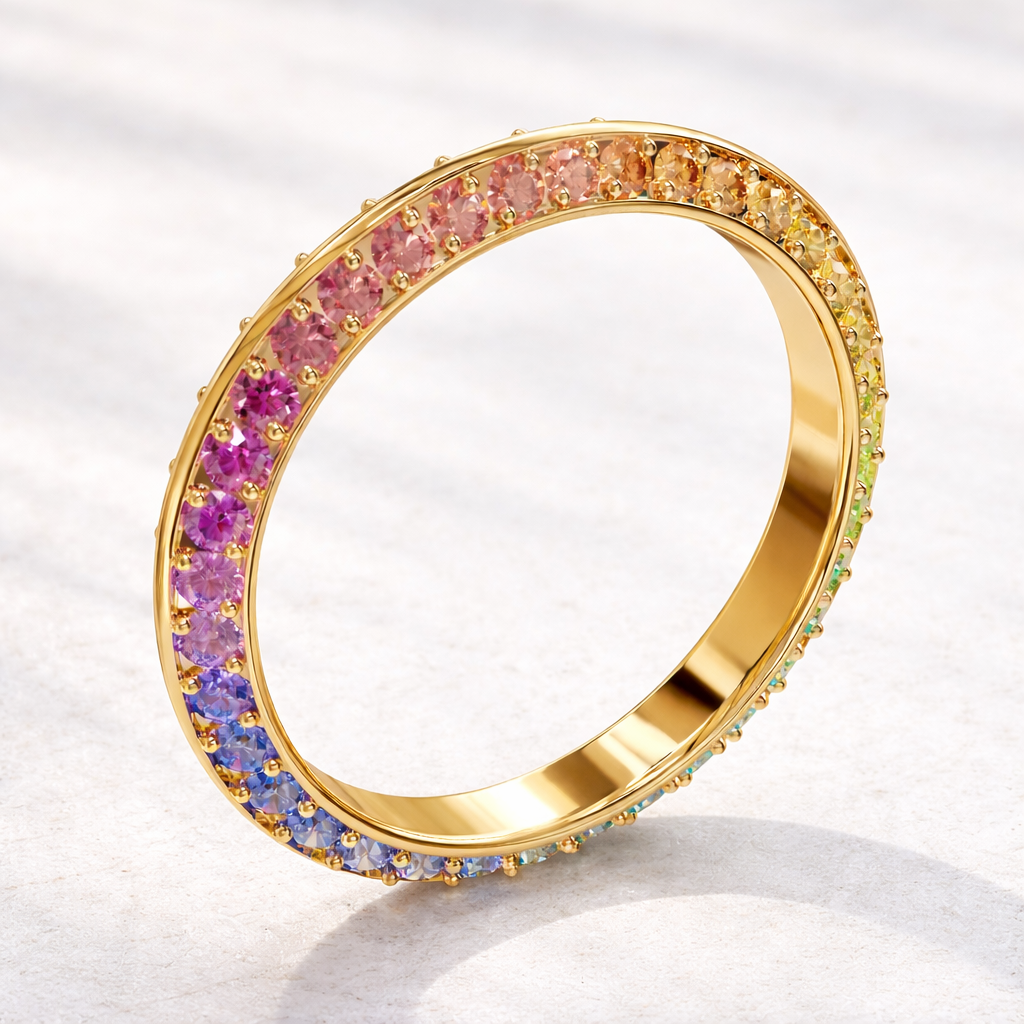 Elysian Rainbow Ring